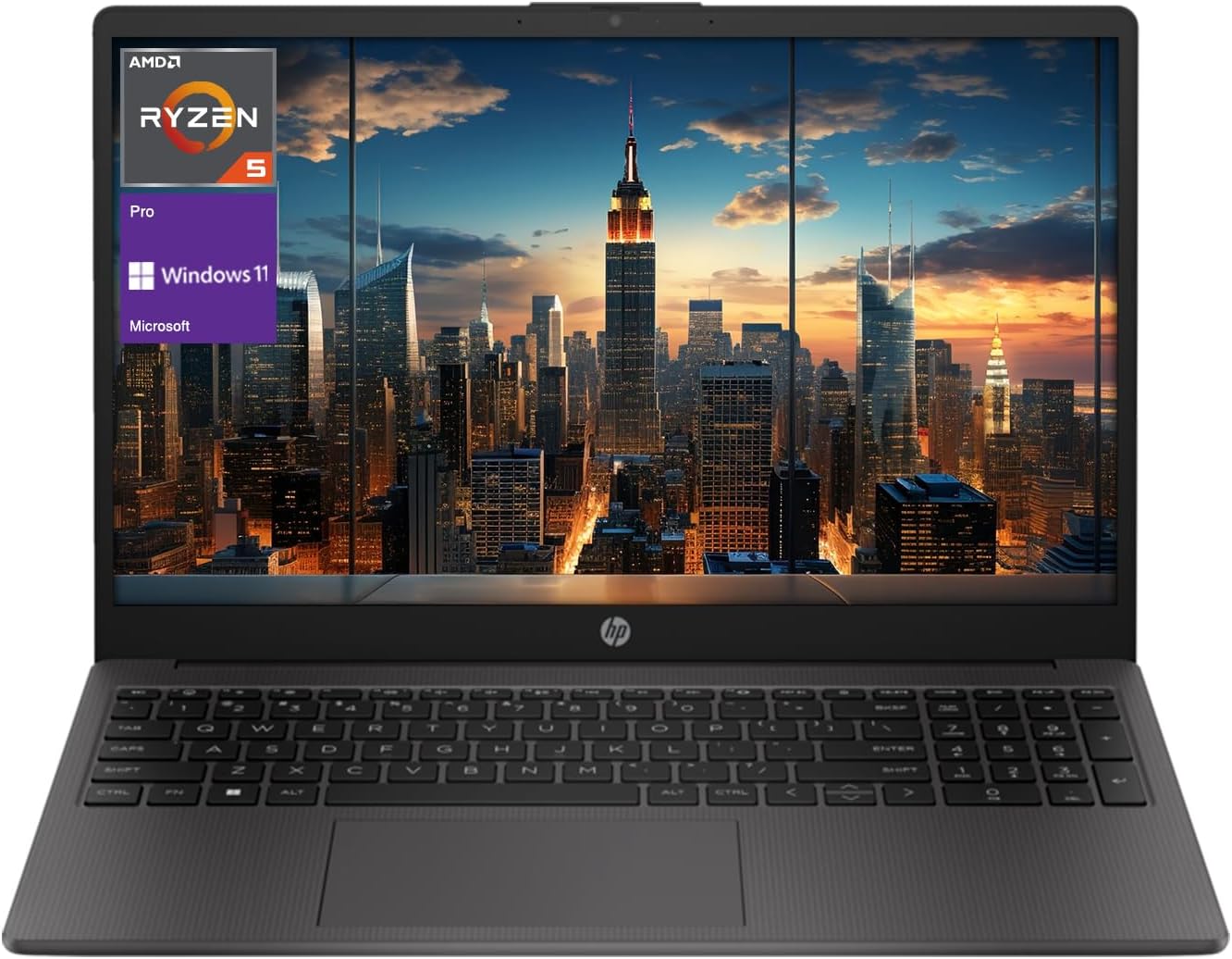 HP 255 G10 15.6" FHD Notebook AMD Ryzen 5 7530U 2.0GHz